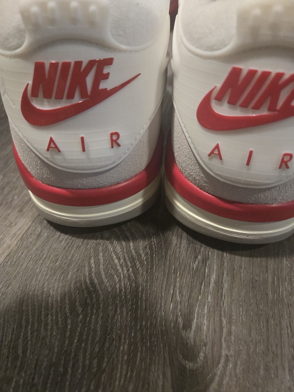 Air Jordan 4 RM  Sail/Fire Red/Grey Men's 13 HF6126 100. New - Picture 5 of 8